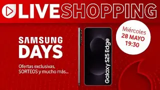 🔴 Live Shopping con Samsung | Descubre el nuevo Samsung Edge y el poder del S25 Ultra con IA
