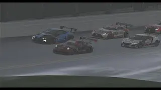Iracing heavy rain solo race VS AI (Hard) [No commentary]