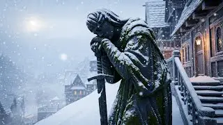 The Frozen Realm of the Old North | Medieval Winter Ambience for Deep Focus & Sleep | Relax Music
