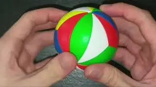 YongJun (YJ) Yeet/Ivy Ball w/ Yellow & Blue Internals | Scramble And Solve #255