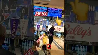Шон Раш за 300. Он упал? 🤔#боулинг #tapthecircle #атлет #pba #подписка #шорты #шорты