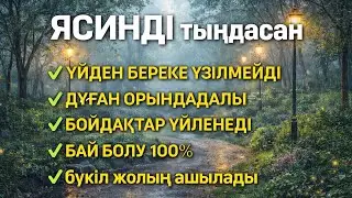ЯСИН Үйіңізден береке үзілмейді, бай болу 100%, бүкіл дертке шипа Ясин сүресі 21;30🤲♥️