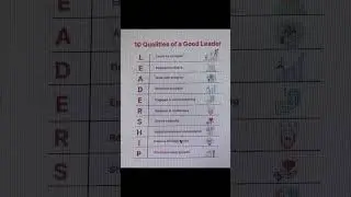 10 Qualities of a Good Leader