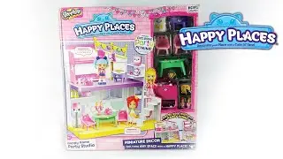 Shopkins Happy Places - Happy Home Party Studio - Unboxing