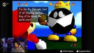 Super Mario Movie Trailer Review (While Playing Mario 64!)🍄🔥🌈