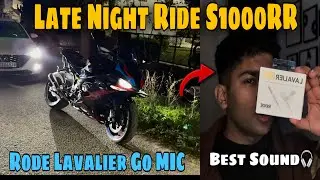 Late Night Ride S1000RR. New Rode Mic Installed. BEST SOUND . 💀💯