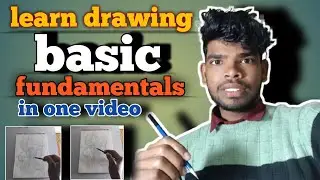 Learn drawing basic fundamentals in one video and continue your art journey ✨️ 💛 💖 &hearts;️ 