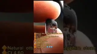 Natural unheated ottu dum geuda sapphire