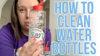 How to clean inside your water bottles - Get rid of green build-up - Guinea pig care advice