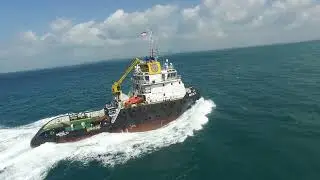 Britoil 73 on Sea Trials with music