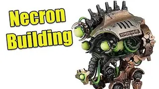 Building the New 40k Necrons (Canoptek Reanimator, Cryptothralls, Skorpekh Destroyers, Plasmacyte)