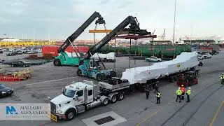 Specialized Rail Maintenance Equipment Switzerland to US | Port of Baltimore to Odenton Maryland