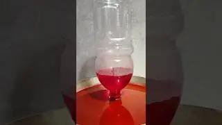 Magic of air pressure 🥰! #science #experiment #physics #airpressure #shorts