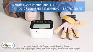 Biotronix Syrebo Hand Rehabilitation Gloves C12 Size Extra Large(XL)Dual Hand(Right+Left)