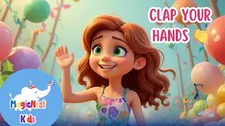 CLAP YOUR HANDS SAY HELLO!| Kids Dance & Movement Magic Nest Kids-Nursery Rhymes, Kids Song