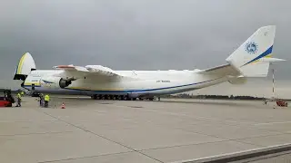 Landung der Antonov An-225 in Hörsching