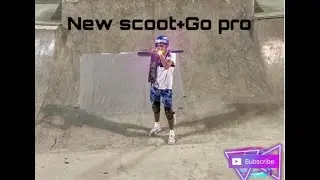 New scoot setup and go pro hero 8 סקוט חדש+  גו פרו