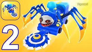 Spider Run: Alphabet Race 3D - Gameplay Walkthrough Part 2 Tutorial Levels 15-24 (iOS, Android)