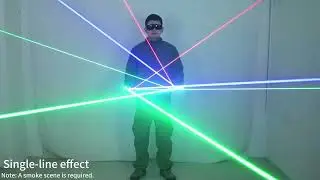Green Red Blue Laser LED Gloves &mdash; Party & DJ Show Accessories