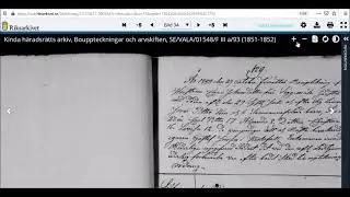 Släktforskning: Läsa bouppteckning, del 1