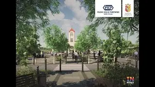 Zagospodarowanie terenu wokół dworca PKP w Otwocku - lipiec 2020 r.