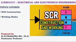 Silicon Controlled Rectifier (SCR) - Construction 