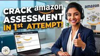 CLEAR AMAZON ASSESSMENT TEST IN First Attempt | TIPS & TRICKS | Complete Guide #amazonassessmenttest