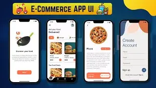 🛒🍔 Epic Food Delivery & Ecommerce App | Flutter Tutorial for Beginners 2025