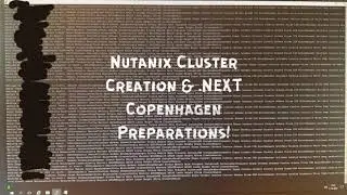 Nutanix Enterprise Cloud Cluster Creation