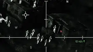 AC-130 Gunship Attack on Insurgent Compound  - CLOSE AIR SUPPORT