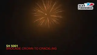 SH 5001 BROCADE CROWN TO CRACKLING