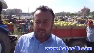 Çankırı Kavunu Pazara İndi