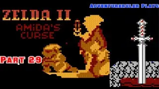 ZELDA 2 - Amida's Curse - ROM HACK - Part 29 - ADVENTURERULER PLAYS