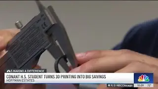 Conant HS student turns 3D printing into big savings