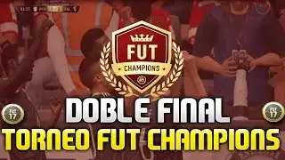 FIFA 17 |  DOBLE FINAL DE TORNEO DIARIO DE FUT CHAMPIONS + RECOMPENSA | JavAlx