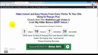 Ez Popups plus Bonus - Sean Donahoe Product