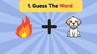 Guess the word by Emojis | quickly answers challenge #wouldyoudare
