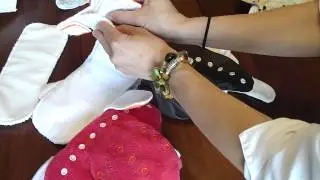 All-in-two Cloth Diaper How To (also called hybrids)