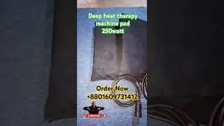 Deep heat therapy machine pad 250 Watt #shortvideo #shortwave #physiomedicalsupply