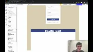 Beginner Bubble.io Tutorial - disaster relief live build