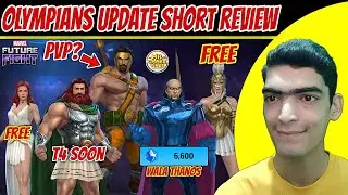 New Epic Quest Olympians Update Short Review 🤨 Best or Not | Marvel Future Fight 