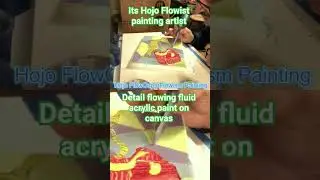 hojo, its Hojo FlowCups Flowism Quadrillism painting#painting #flowarts #fluidartist #shorts