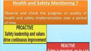 Active and Reactive safety monitoring