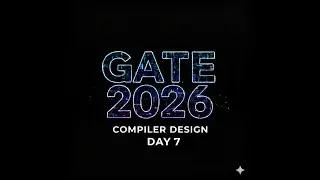 Most Important Compiler Design Gate 2026 Questions | You Solve These Now