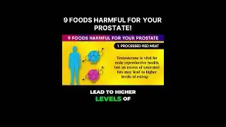 Is Your Diet Putting Your Prostate at Risk? 🍖⚠️