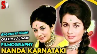 Nanda Karnataki | Old Bollywood Hindi Films Actress | All Movies List