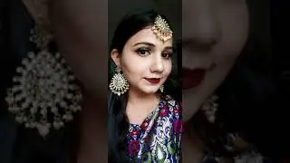 No Brush No Pallete,Super Easy Glam Eyelook For Diwali🌟 #diwali #diwali2021 #eyemakeup #diwalimakeup