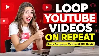 Loop YouTube Videos on Repeat 🔁  Easy Computer Method 2026 Guide