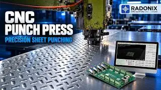 CNC Punch Press #cnc #cncsoftware #cncmachine #machine #woodworkingmachines #radonix