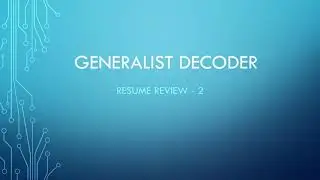 Resume Review 2 | Software Engineering Intern | Suggestions | Crack Interviews